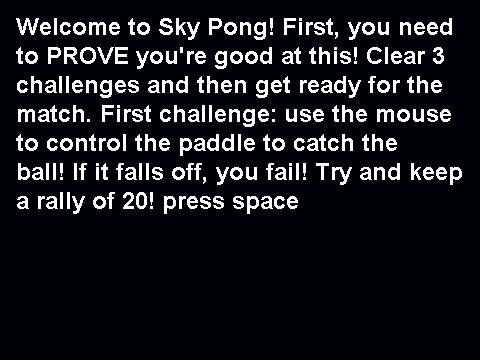 Sky Pong