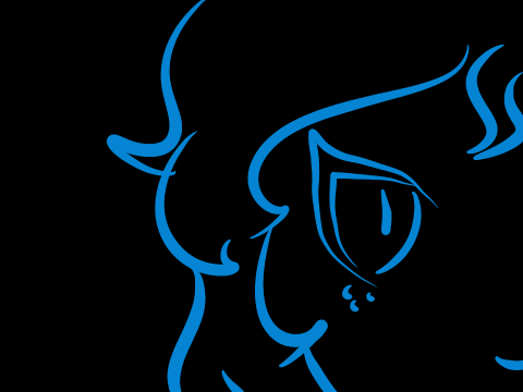 Line Art Blink/Cry Practice