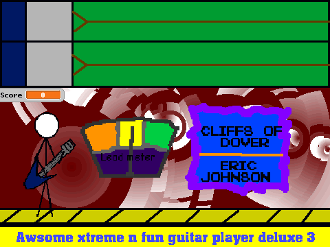 Awsome xtreme n fun guitar player deluxe 3