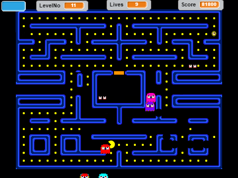 Pacman and Blinkyman!