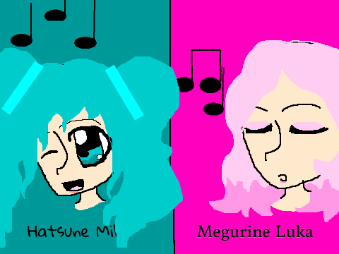 Ievan Polkka-- Miku-Chan+Megurie-Chan<3