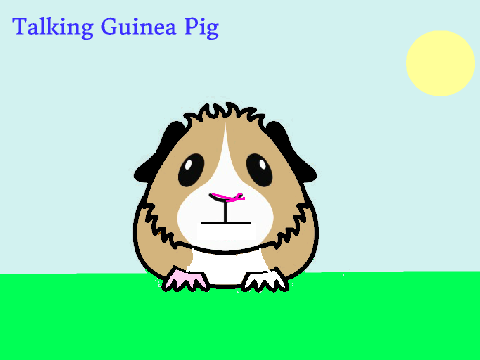 Talking Guinea Pig!!