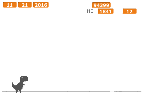 Google T-Rex Game v1.3
