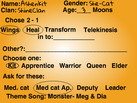 Ashenkit of Shineclan