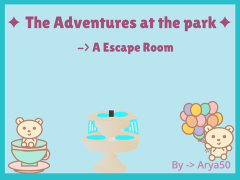 ✦ Escape Room → (In the Playful Park) ✦