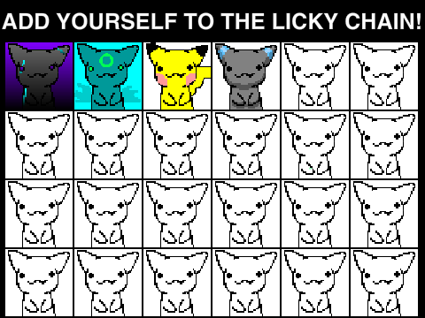 Add Yourself to the Licky Chain!