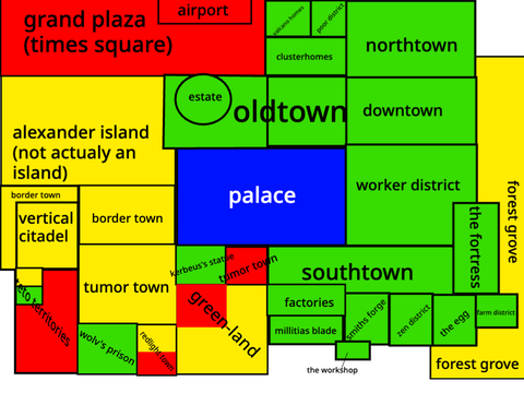 map of the city in the palace world