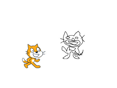 scratch cat..j