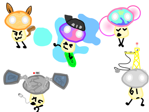 New Mushroom Designs Lolz