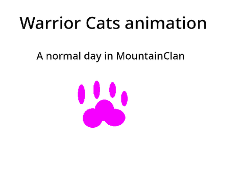 A normal day in MountainClan//animation