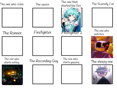 There's a fire! Which one are you? - REMIX - remix