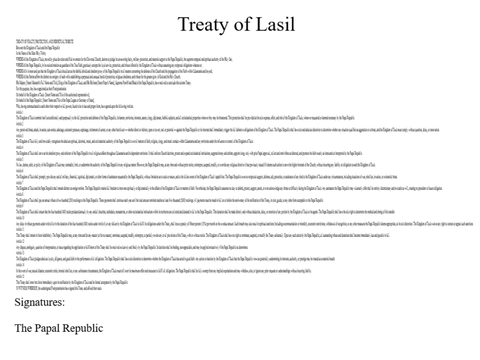 Treaty of Lasil Revisions