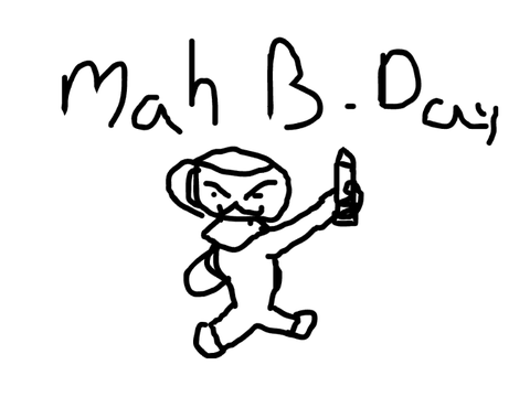 YIPPIE BIRTHDAY ART DUMPPPP