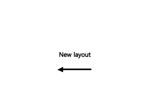 New layout