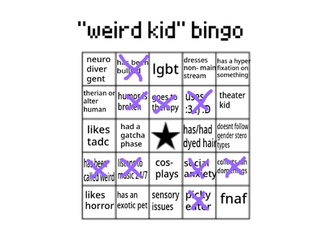 weird kid bingo remix