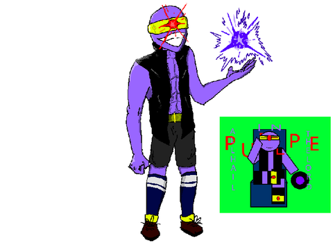 purple guy glowup
