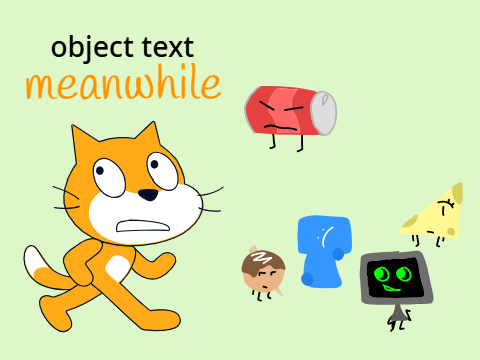 Object Text Meanwhile #7