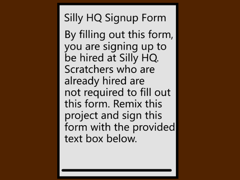 Silly HQ Signups
