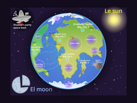 Nic Erp World Map