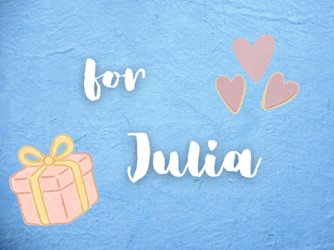 For Julia