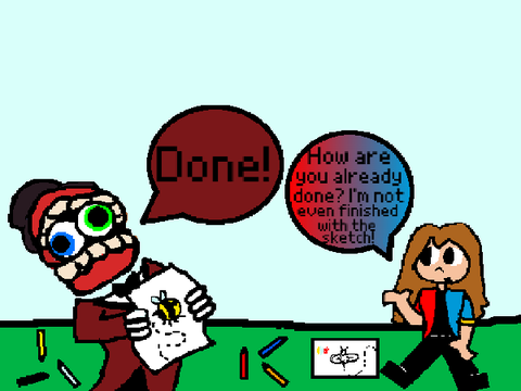 I finally finished it T^T
