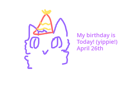 Birthday project