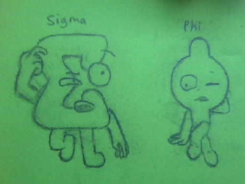 Σ (sigma) and Φ (phi) algebralien concepts