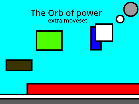 The Orb of power extra moveset