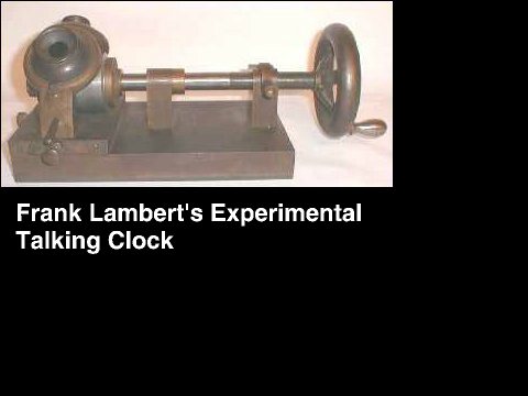 1878 - The Experimental Talking Clock restored