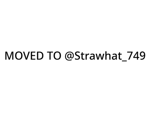 Moved To @Strawhat_749