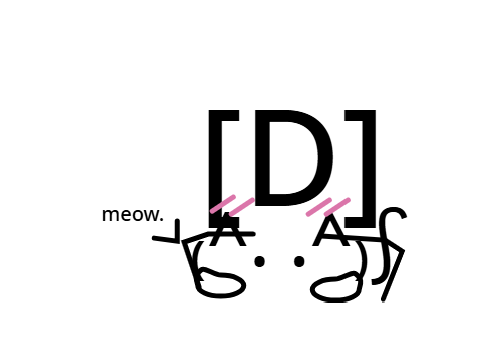 i think [D] likes cats