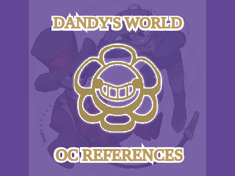 Dandy's World OC ref sheets