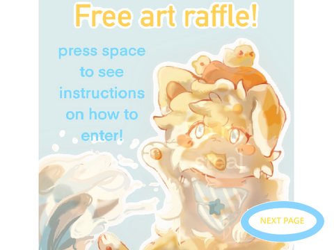 FREE ART RAFFLE (CLOSED)