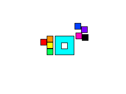 10 Squared made from 10 squares!