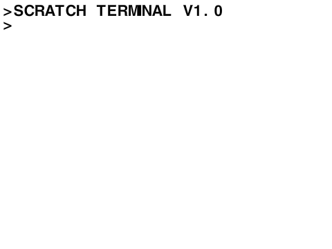 Scratch DOS v1.0