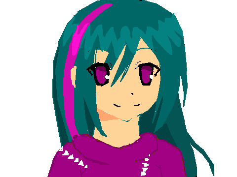 Anime girl coloring contest ENTRY