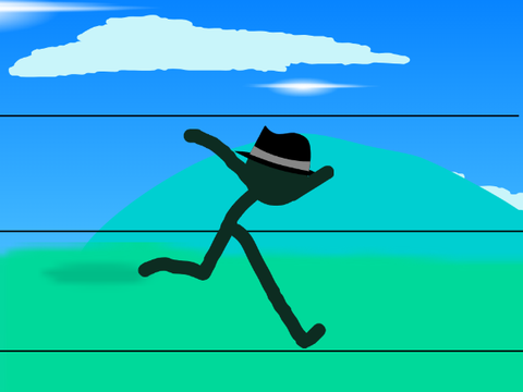 work in progress animation for school competition