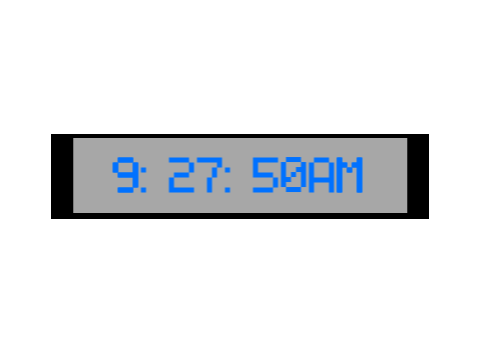 Digital Clock test