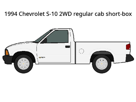 1994-2004 Chevrolet S-10