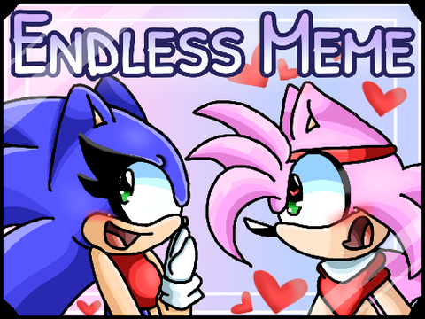 Endless Meme || Sonamy ♡ Genderbend remix-2