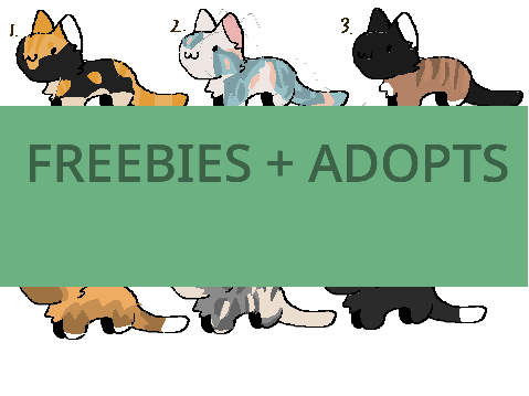 Shay's Freebies + Adopts | BATCH 1