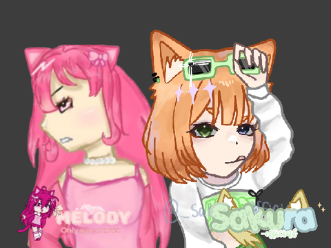 wish there was two of me ~ Collab w/ Saku ~