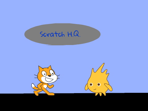 The Great Pyramids with Gobo and Scratch