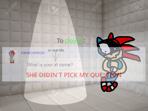 She didin't answer my question