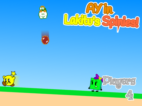 AY in Lakitu's Spinies! [ Remix 0 | 4 Players ] but bad (1/4)