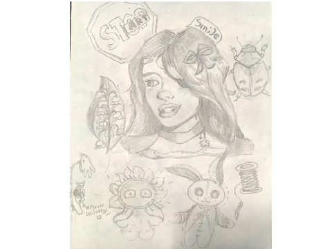 Sketchbook Page I Did Today!