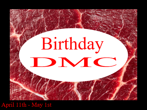 Birthday DMC! (With prizes!)