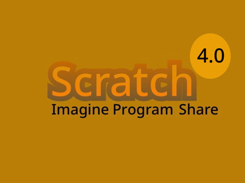 Scratch 4.0 logo (BITMAP LOGO)