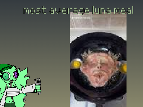 most average luna meal