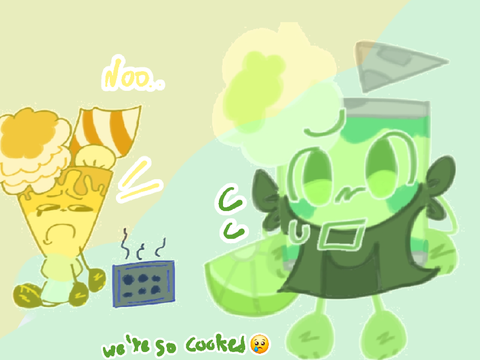 my cookies burnt ☹️ (OC animation) 